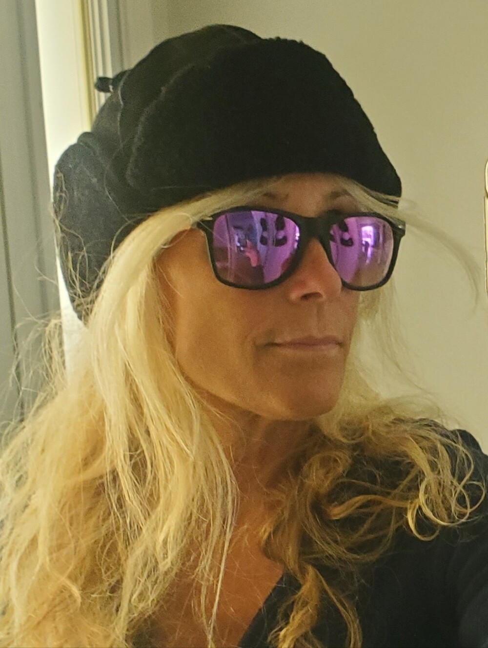 Real Sheepskin Fur Trapper Hat with Ear Flaps